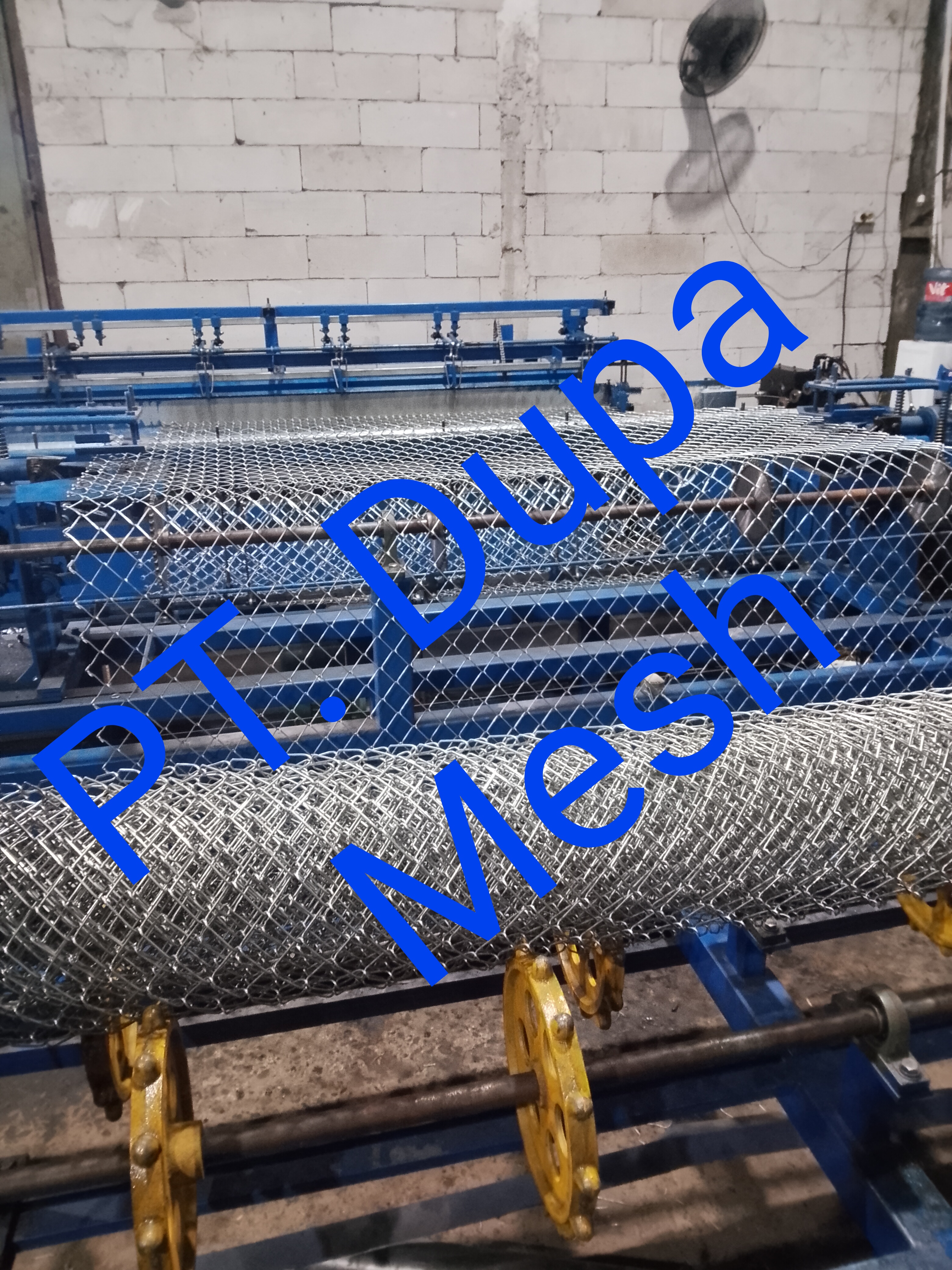 Kawat Harmonika 2,7 mm Spasi 50 x 50 Galvanis