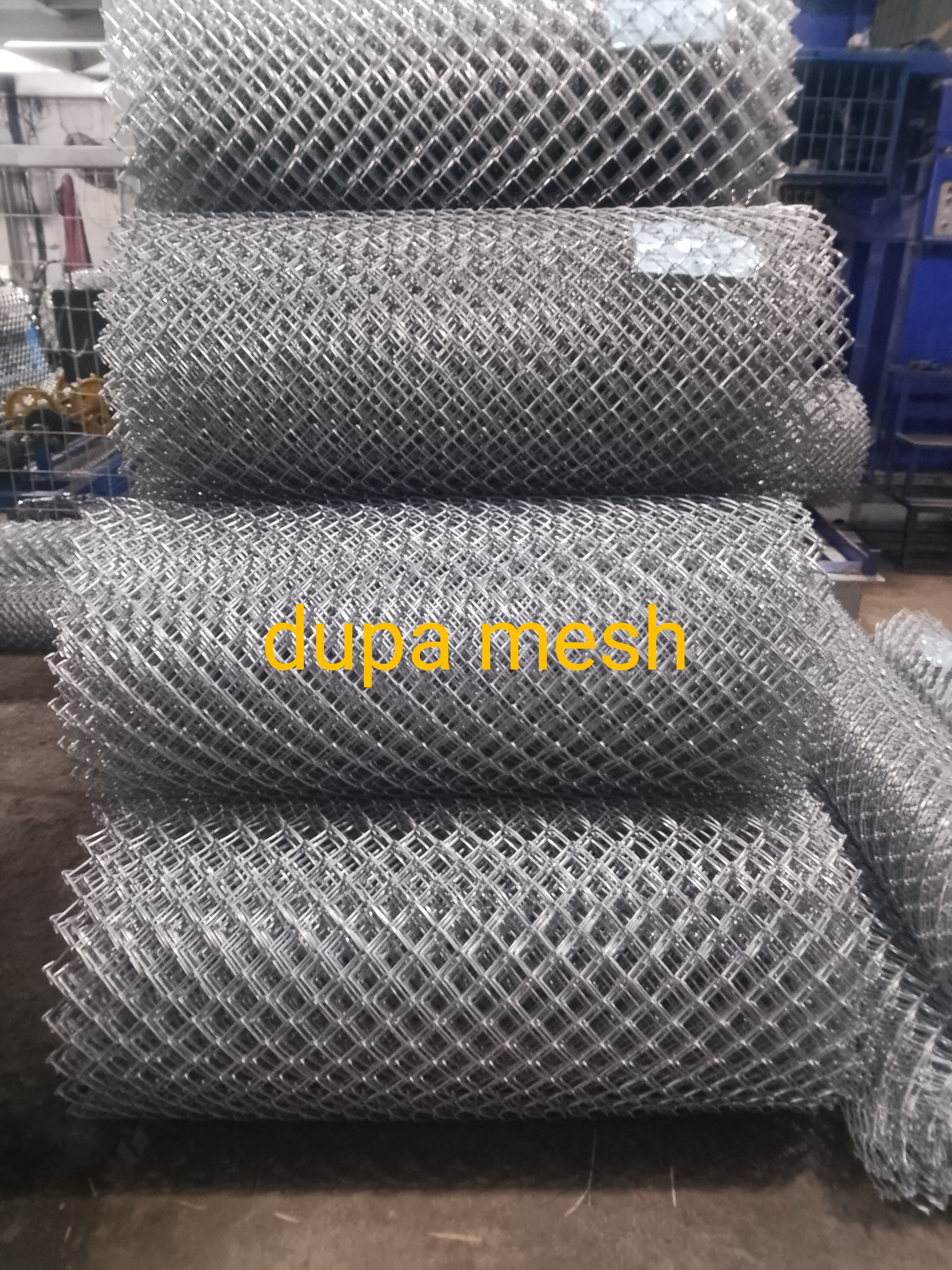 Kawat harmonika 3 mm Spasi 50 x 50 Galvanis